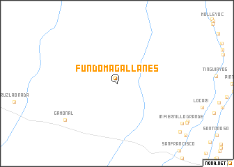 map of Fundo Magallanes