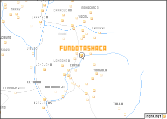 map of Fundo Tashaca