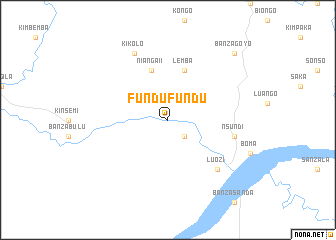 map of Fundu-Fundu