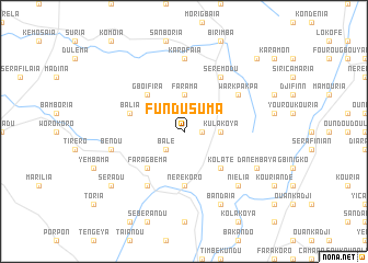 map of Fundusuma