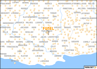 map of Funel