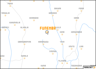 map of Funemba