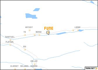 map of Fune