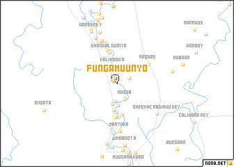 map of Fungamuunyo