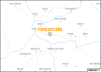 map of Fungu Nzobe