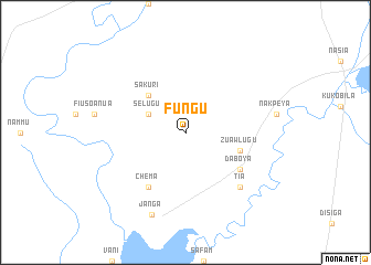 map of Fungu