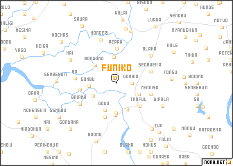 map of Funiko