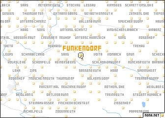 map of Funkendorf
