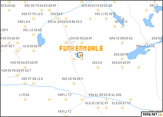 map of Funkenmühle