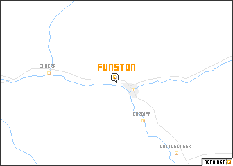 map of Funston
