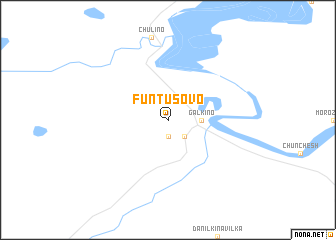 map of Funtusovo