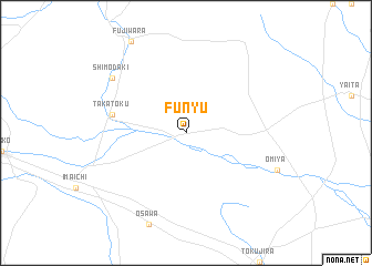 map of Funyū