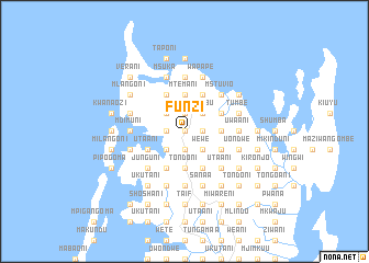 map of Funzi