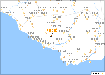 map of Fupiri