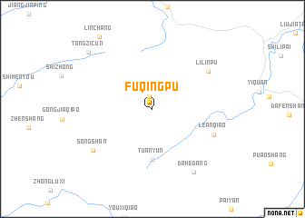 map of Fuqingpu