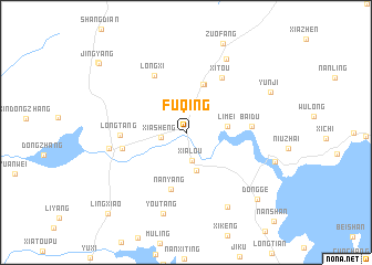 map of Fuqing