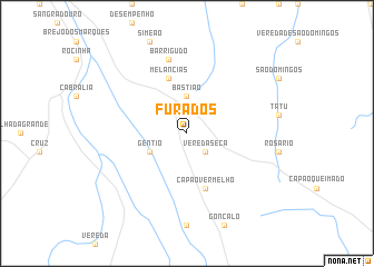 map of Furados