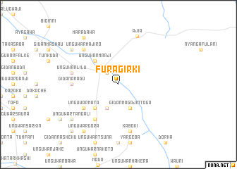 map of Fura Girki