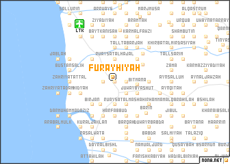 map of Furayḩīyah