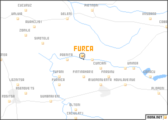 map of Furca