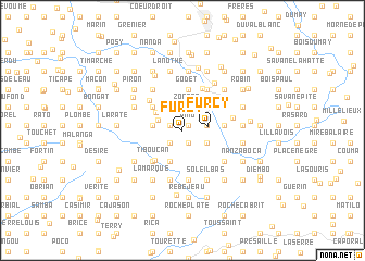 map of Furcy