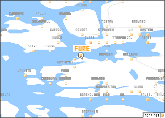 map of Fure