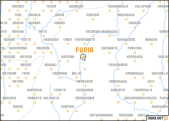 map of Furia