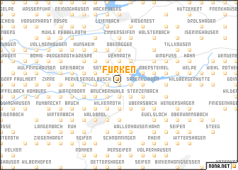 map of Fürken