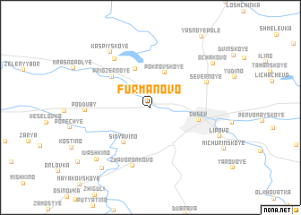 map of Furmanovo