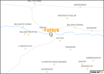 map of Furovo