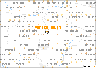 map of Furschweiler