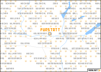 map of Fürstatt