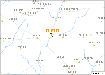 map of Furtei