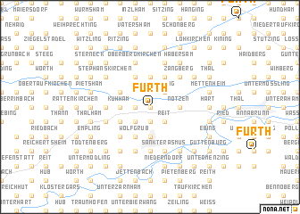 map of Furth