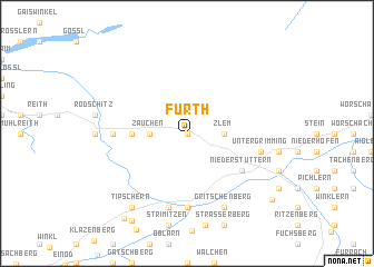 map of Furth