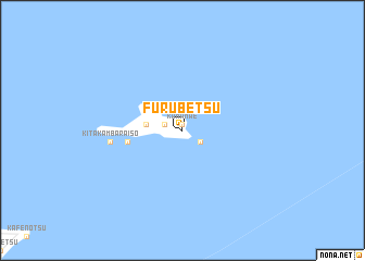 map of Furubetsu