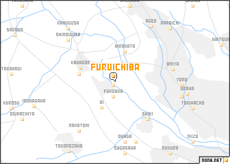 map of Furuichiba