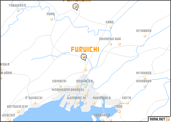 map of Furuichi