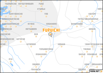 map of Furuichi