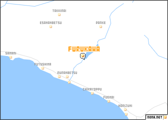 map of Furukawa