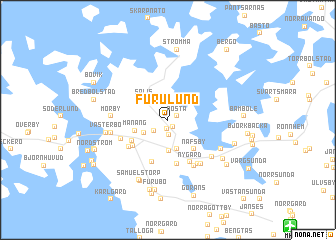 map of Furulund