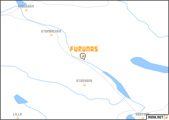 map of Furunäs