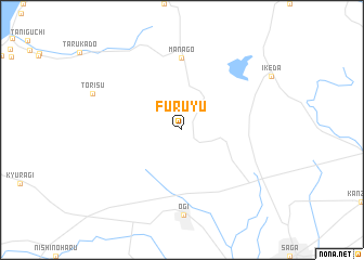 map of Furuyu