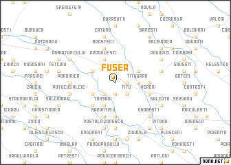 map of Fusea