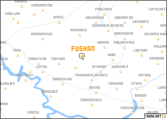 map of Fushan