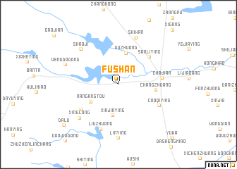 map of Fushan