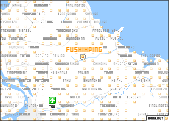 map of Fu-shih-p\