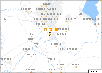 map of Fushimi