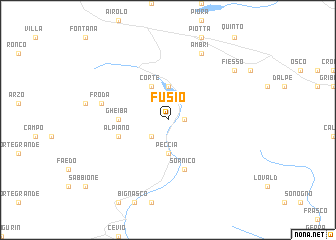 map of Fusio