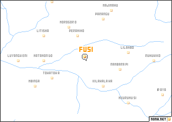 map of Fusi